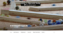 Desktop Screenshot of knikkerbaan.nl